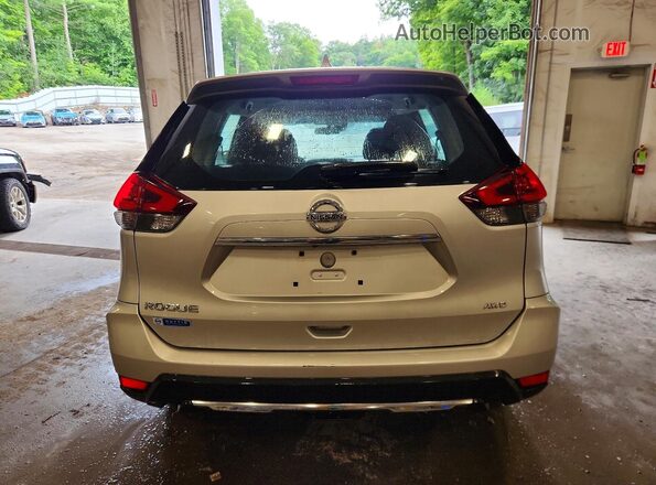 5N1AT2MV3KC796379 2019 NISSAN ROGUE Silver Հետևի տեսք