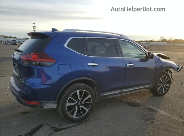5N1AT2MV3LC746776 2020 NISSAN ROGUE Blue უკანა მარჯვენა