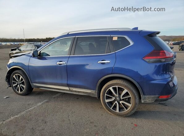 5N1AT2MV3LC746776 2020 NISSAN ROGUE Blue უკანა მარცხენა