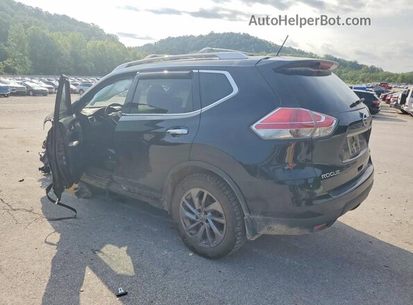 5N1AT2MV4GC751443 2016 NISSAN ROGUE Black Հետևի ձախ