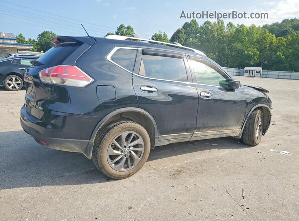 5N1AT2MV4GC751443 2016 NISSAN ROGUE Black Հետևի աջ