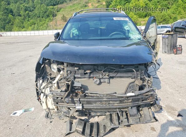 5N1AT2MV4GC751443 2016 NISSAN ROGUE Black Դիմացի տեսք