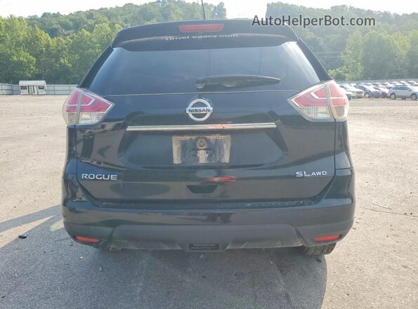 5N1AT2MV4GC751443 2016 NISSAN ROGUE Black Հետևի տեսք