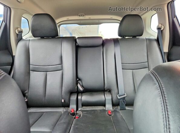 5N1AT2MV4GC795569 2016 NISSAN ROGUE Синий Вид задних сидений