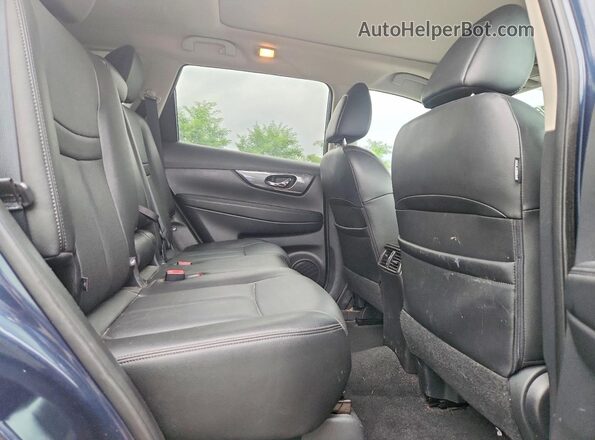 5N1AT2MV4GC795569 2016 NISSAN ROGUE Синий Вид задней части салона