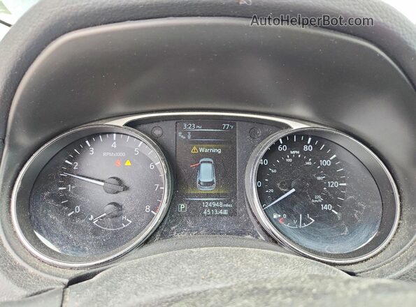 5N1AT2MV4GC795569 2016 NISSAN ROGUE Синий Вид щитка приборов