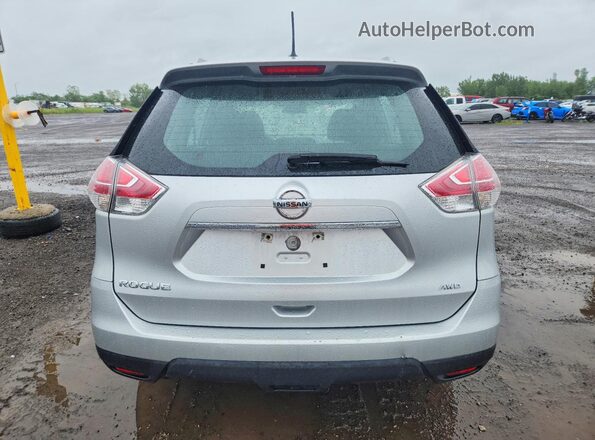 5N1AT2MV4GC803962 2016 NISSAN ROGUE Silver Widok z tyłu