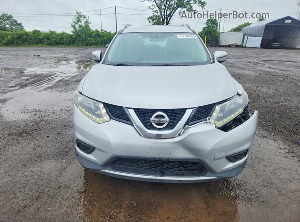 5N1AT2MV4GC803962 2016 NISSAN ROGUE Silver Widok z przodu