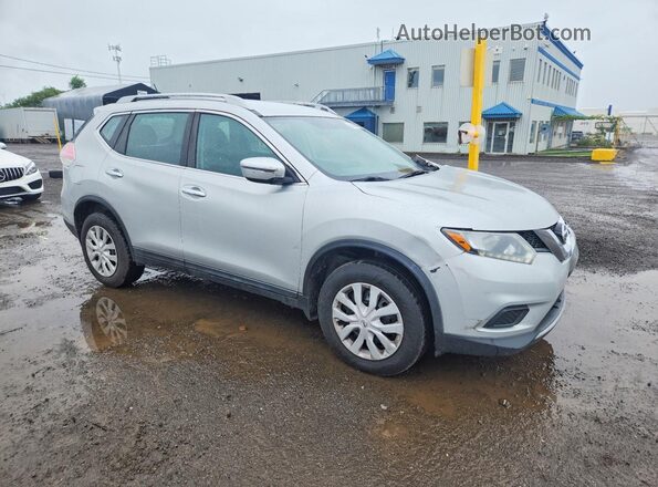 5N1AT2MV4GC803962 2016 NISSAN ROGUE Silver Przód prawy