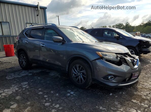 5N1AT2MV4GC809437 2016 NISSAN ROGUE Gray წინა მარჯვენა