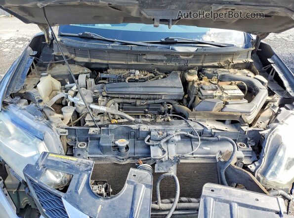 5N1AT2MV4GC809437 2016 NISSAN ROGUE Gray ძრავის განყოფილების ხედი