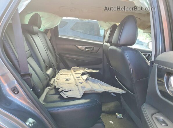 5N1AT2MV4GC809437 2016 NISSAN ROGUE Gray უკანა სალონის ხედი