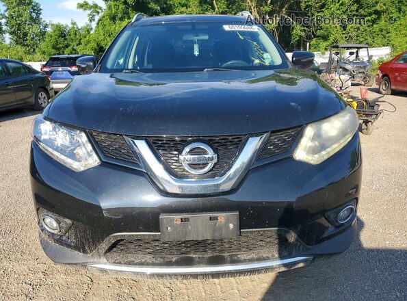 5N1AT2MV4GC831504 2016 NISSAN ROGUE Black Вид спереду