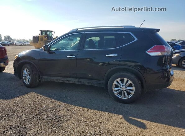 5N1AT2MV4GC831504 2016 NISSAN ROGUE Black Задня ліва чверть