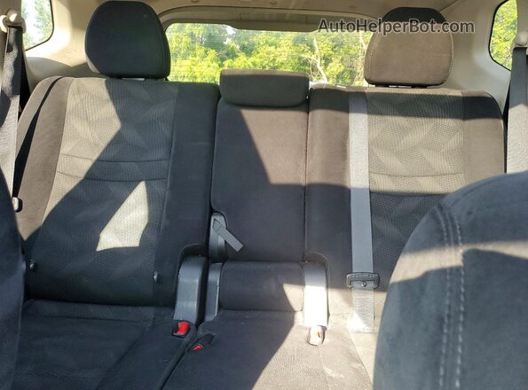 5N1AT2MV4GC831504 2016 NISSAN ROGUE Black Вид задніх сидінь