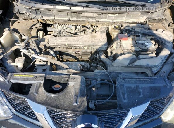5N1AT2MV4GC831504 2016 NISSAN ROGUE Black Вид підкапотного простору