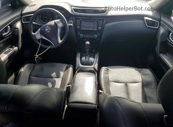 5N1AT2MV4GC864129 2016 NISSAN ROGUE Серебряный Вид панели приборов