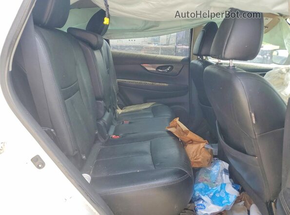 5N1AT2MV4GC884946 2016 NISSAN ROGUE White Вид задніх сидінь