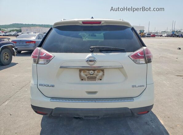 5N1AT2MV4GC884946 2016 NISSAN ROGUE White Вид ззаду