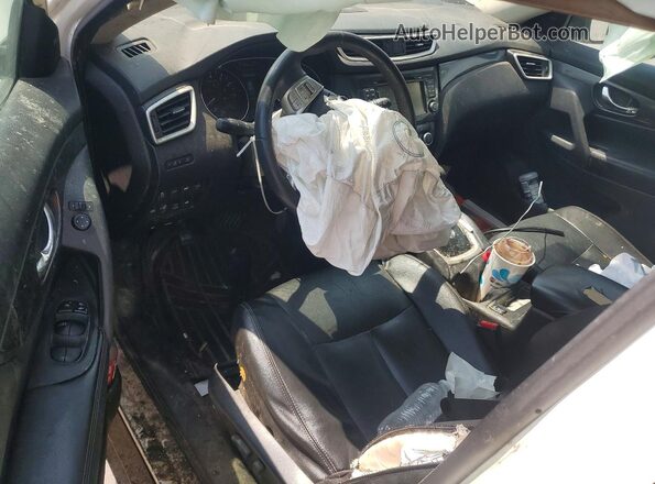 5N1AT2MV4GC884946 2016 NISSAN ROGUE White Вид панелі приладів
