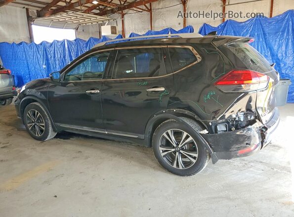 5N1AT2MV4HC742534 2017 NISSAN ROGUE Black Rear left