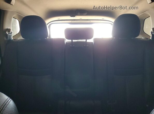 5N1AT2MV4HC742534 2017 NISSAN ROGUE Black Rear seats view