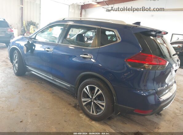 5N1AT2MV4HC745496 2017 NISSAN ROGUE Blue Rear left