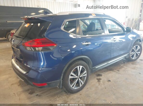 5N1AT2MV4HC745496 2017 NISSAN ROGUE Blue Rear right