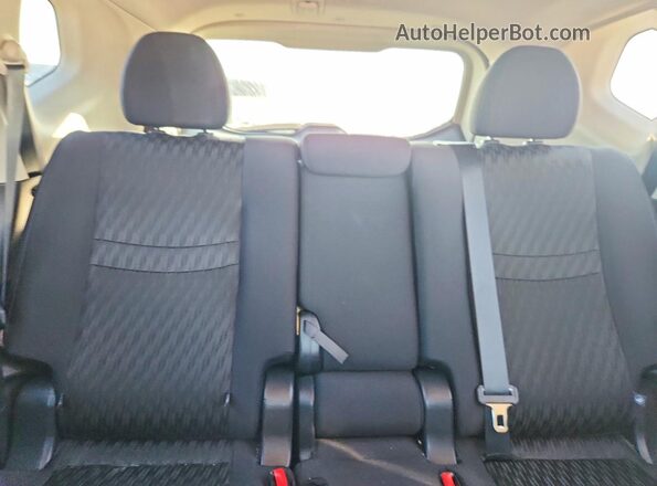 5N1AT2MV4JC727103 2018 NISSAN ROGUE Gray Widok tylnych siedzeń