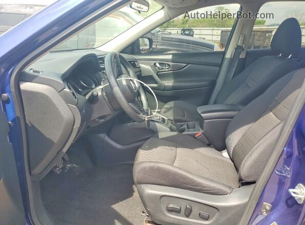 5N1AT2MV4JC738943 2018 NISSAN ROGUE Blue Սալոնի դիմացի տեսք