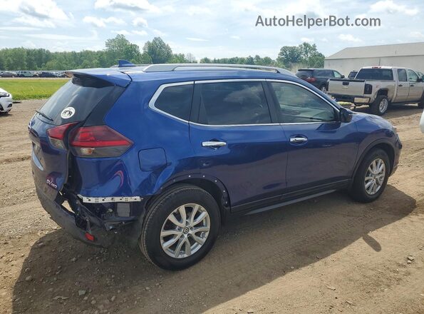 5N1AT2MV4JC738943 2018 NISSAN ROGUE Blue Հետևի աջ
