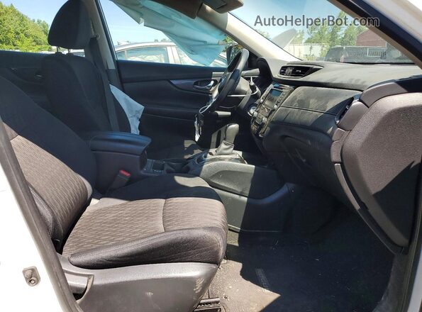 5N1AT2MV4JC762756 2018 NISSAN ROGUE White Widok wnętrza z przodu