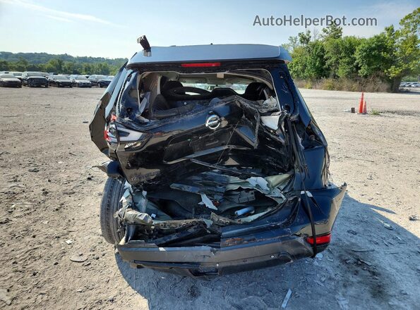 5N1AT2MV4JC802883 2018 NISSAN ROGUE Черный Вид сзади