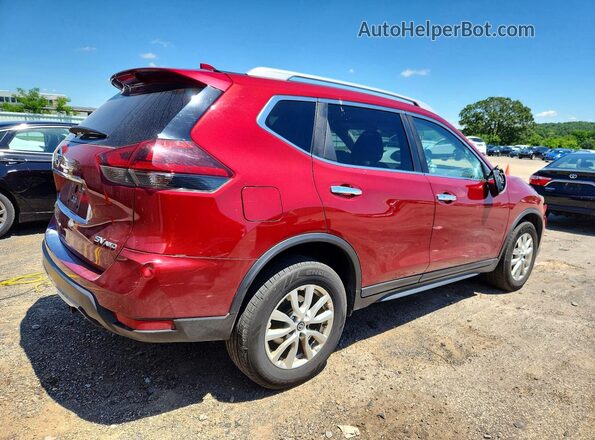 5N1AT2MV4JC806044 2018 NISSAN ROGUE Red უკანა მარჯვენა