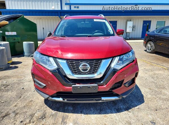 5N1AT2MV4JC806044 2018 NISSAN ROGUE Red წინა ხედი
