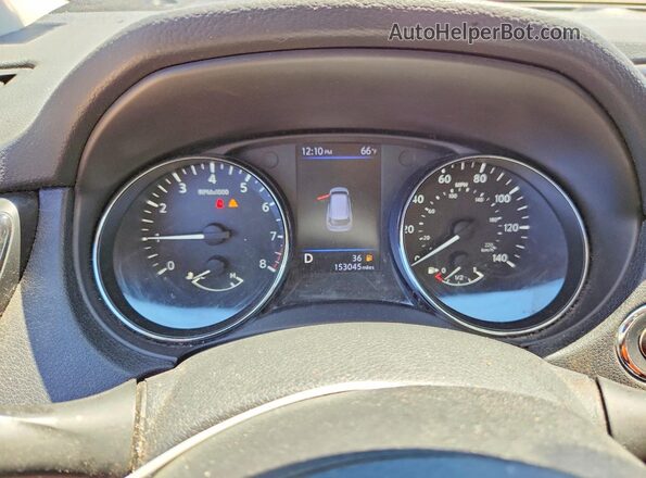 5N1AT2MV4JC806044 2018 NISSAN ROGUE Red ხელსაწყოთა პანელის ხედი
