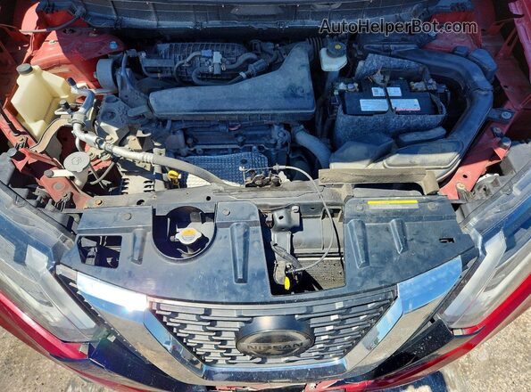 5N1AT2MV4JC806044 2018 NISSAN ROGUE Red უკანა სალონის ხედი