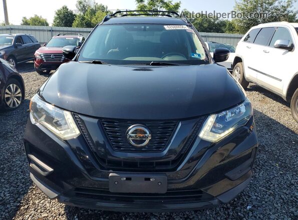 5N1AT2MV4JC828769 2018 NISSAN ROGUE Black Դիմացի տեսք