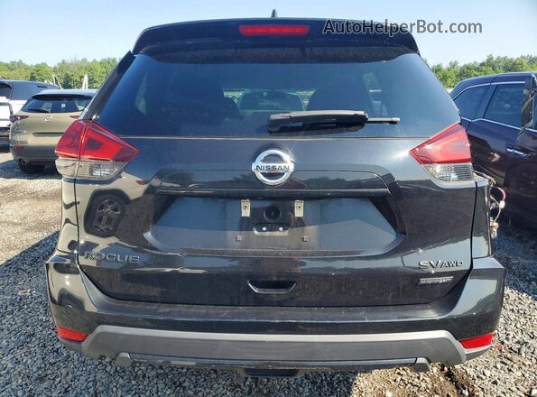 5N1AT2MV4JC828769 2018 NISSAN ROGUE Black Հետևի տեսք