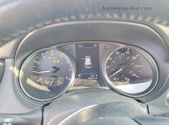 5N1AT2MV4JC828769 2018 NISSAN ROGUE Black Սարքավորումների վահանակի տեսք