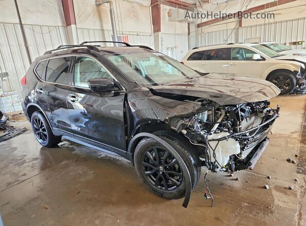 5N1AT2MV4JC830005 2018 NISSAN ROGUE Black Przód prawy