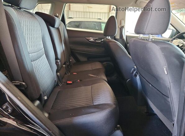 5N1AT2MV4JC830005 2018 NISSAN ROGUE Black Widok wnętrza z tyłu