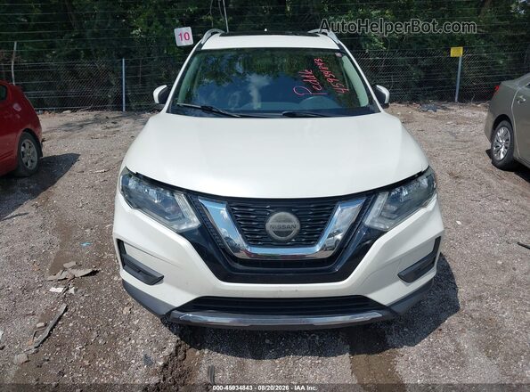 5N1AT2MV4JC841344 2018 NISSAN ROGUE White ხელსაწყოთა პანელის ხედი