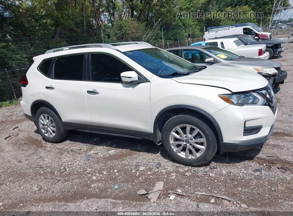 5N1AT2MV4JC841344 2018 NISSAN ROGUE White უკანა სალონის ხედი