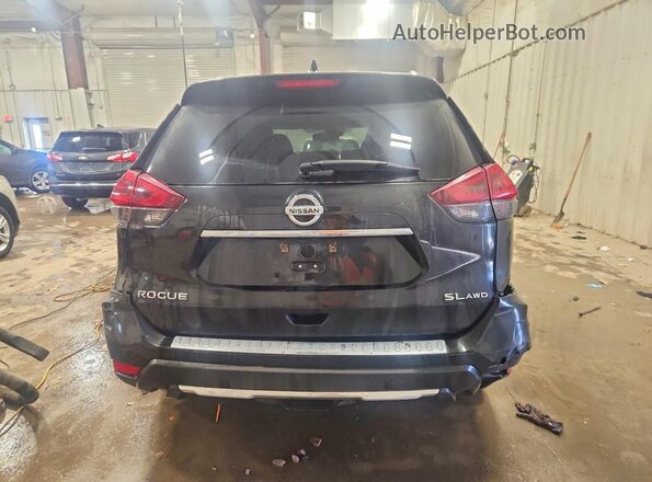 5N1AT2MV4KC714983 2019 NISSAN ROGUE Black Widok z tyłu