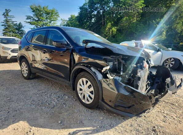 5N1AT2MV4KC747739 2019 NISSAN ROGUE Черный Передняя правая четверть