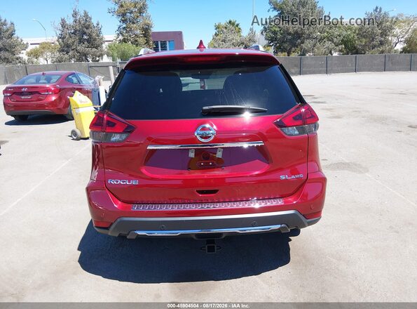 5N1AT2MV4KC764041 2019 NISSAN ROGUE Burgundy 