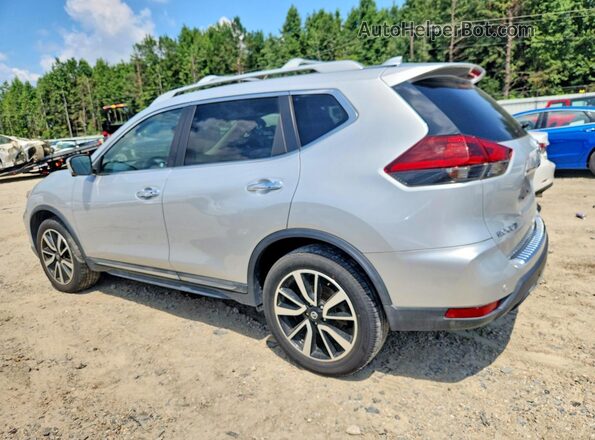 5N1AT2MV4KC783933 2019 NISSAN ROGUE Серебряный Задняя левая четверть
