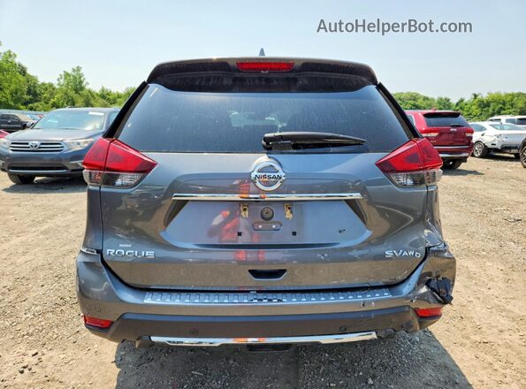 5N1AT2MV4KC801394 2019 NISSAN ROGUE Gray Հետևի տեսք