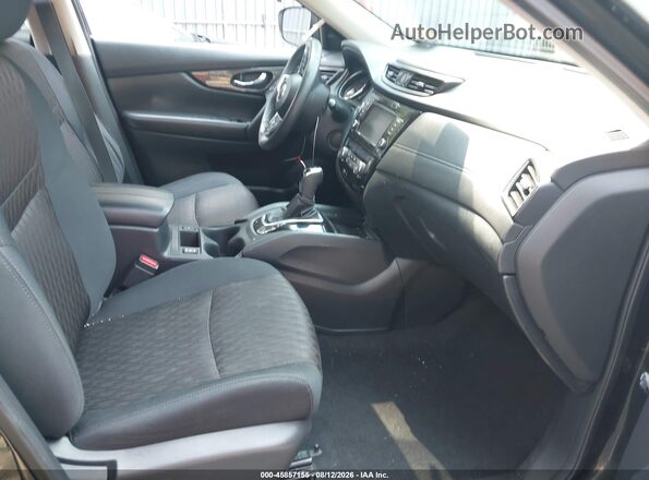 5N1AT2MV4KC810161 2019 NISSAN ROGUE Green Widok wnętrza z przodu